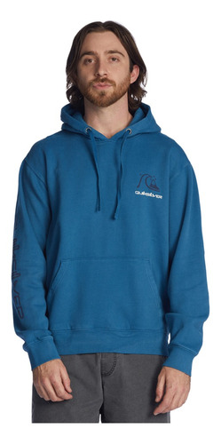 Polerón Quiksilver Sweet As Slab Hombre Blue