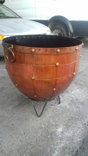 Maceta Fabricada En Forja