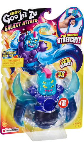 Héroes De Goo Jit Zu - Saturnout, Figura De Acción De Galaxy