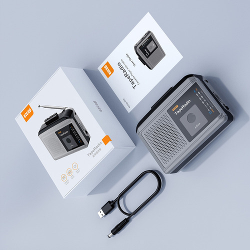 Para Radio Set Jack Fm Ezcap233 Leitor De Fita Portátil Am