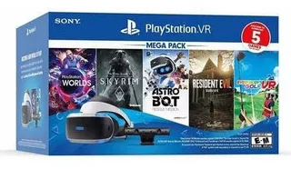 Óculos Playstation Vr Mega Pack 5 Jogos Cuh-zvr2- Ps4 Lacrad