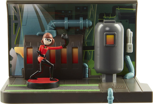 The Incredibles 2 The Elastigirl Lab Asalto Playset Action P