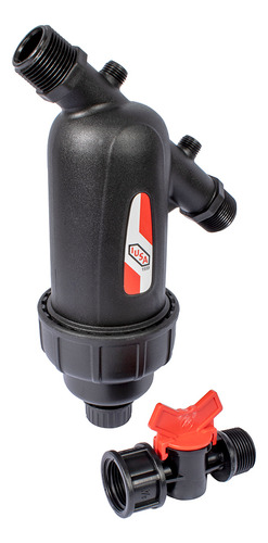 Tinaco Tricapa Iusa, 450 L., Negro + Accesorios Baja Presión