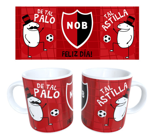 Taza Dia Del Padre  Newells - Futbol Funks