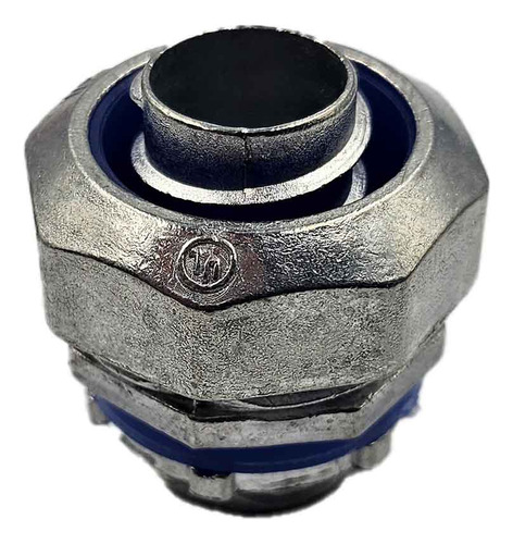 5 Pzs Conector Recto Para Tubo Liquidtight Aluminio 1/2 PuLG