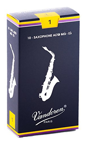 Vandoren Sr211 Cañas Tradicionales Para Saxo Alto Fuerza 1; 