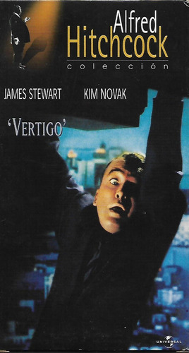 Vertigo Vhs Alfred Hitchcock James Stewart Kim Novak Intriga