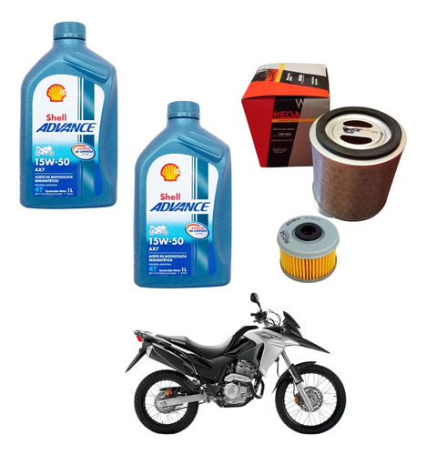 Kit Service Honda Xre 300 Shell + Wega