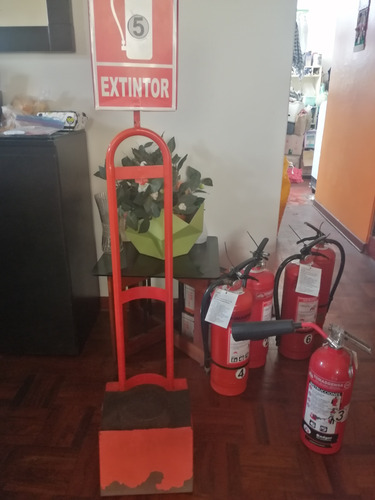 Pedestal Para Extintor Contra Incendio 