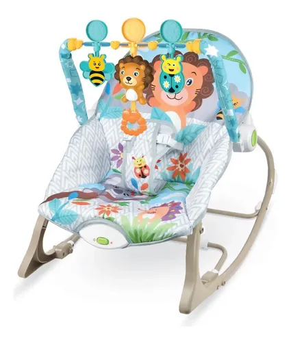 Cadeira de Descanso E Balanço Bebê Funtime Leão Maxi Baby ÁGua - foto 1