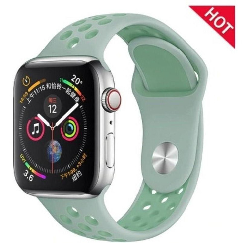 Correa Bicolor Para Apple Watch Dama Mujer Hombre Caballero