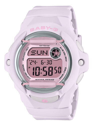 Reloj Baby-g Bg-169u-4b Resina Mujer Rosado