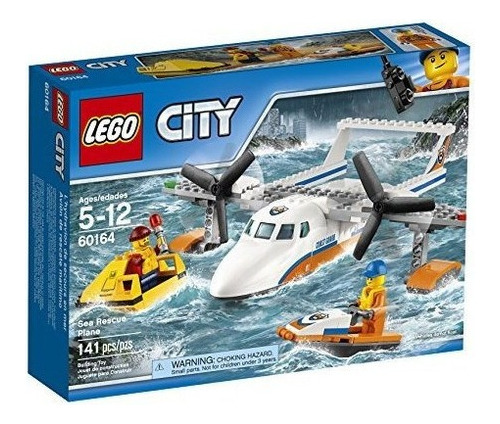   City Coast Guard Sea Rescue Plane 60164 Kit  141 Pie