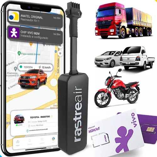 Rastreador GPS para Carro Carros Autos Vehiculos Localizador Rastreadores  Cars