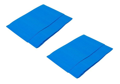 Kit De 2 Lonas Resistente Al Agua, Multiusos 2x3 M, Azul