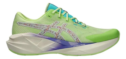 Tenis Running Asics Novablast 5 Tr Nature Bathing Verde Homb