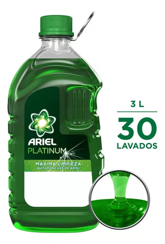 Detergente líquido + extra cuidado del color Ariel 40 lavados.