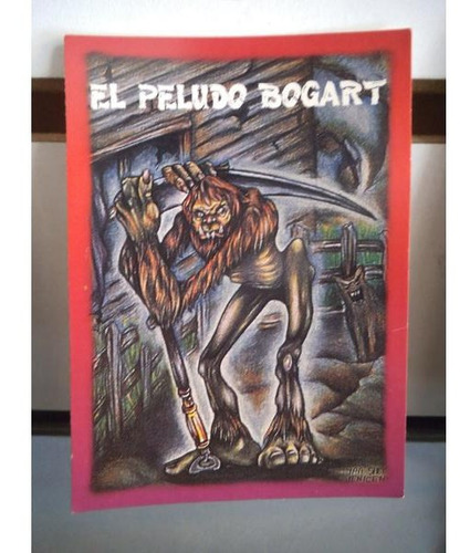 Tarjeta El Peludo Bogart #144 Monstruos De Bolsillo Vintage
