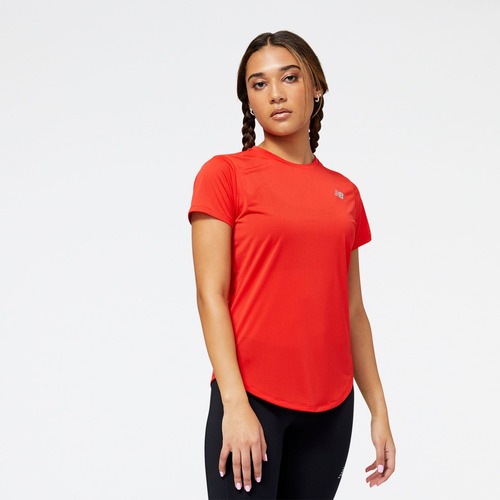 Playera New Balance Accelerate Short Sleeve Top Para Mujer