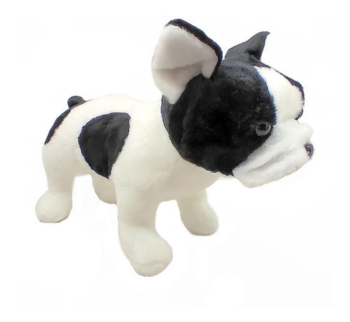 Cachorro Bulldog Francês Pelúcia 35 Cm Comp