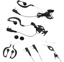 Comprar 2pcs Mic Auricular Auricular Walkie Talkie Para Baofeng Radi