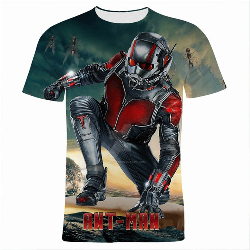 2024 Moda Verano Marvel Ant-man 3d Camisetas