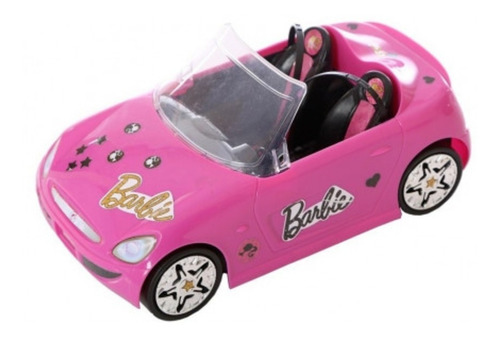 Auto Barbie Fashion Original Tv Con Accesorios Y Stickers 