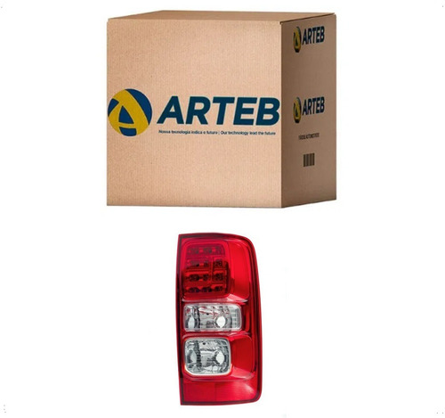 Lanterna Traseira S10 12/16 Lado Esquerdo C/ Led S/ Luz N.