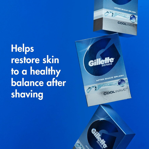 Gillette Colonia Splash Después Del Afeitado Fresco 100ml
