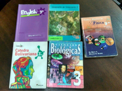 Libros De Bachillerato Usados