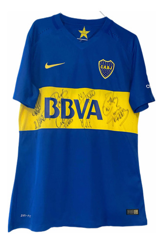 Camiseta Remera Firmada Boca Juniors Original Nike