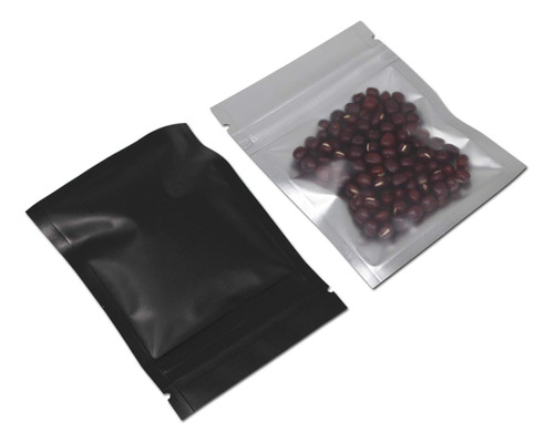 Pabckpaquete De 100 Bolsas Transparentes Reutilizables Con C