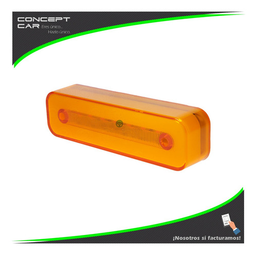 Par Plafones Rectangular 6 Led Aro Gel Estrobo Lateral 12-2f