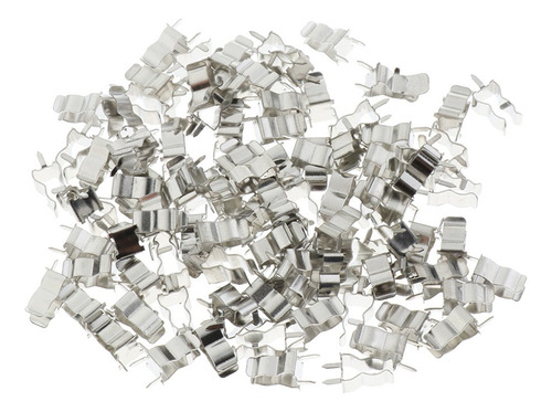 100 Unids 5x20mm Fusible Porta Clips Fusible Clamp Aleación