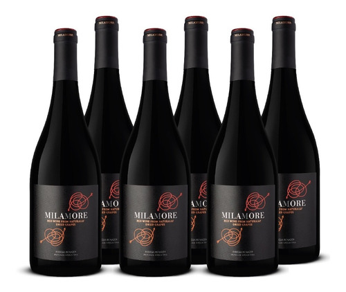 Imagen 1 de 8 de Vino Milamore 6 Botellas - Bodega Renacer