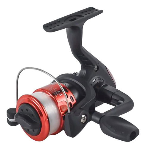 Carretes De Pesca Con Líneas 5.2: 1 Carrete De Pescado Rojo