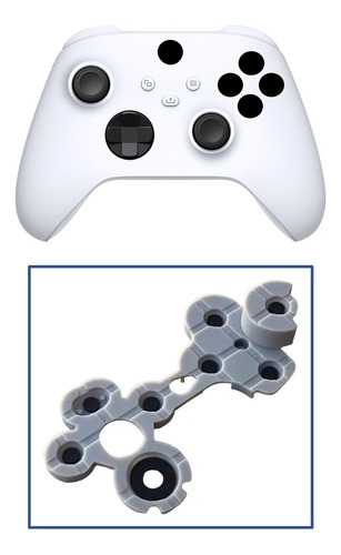 Kit Borrachas Condutivas Reparo Botões Controle Xbox Seriesx