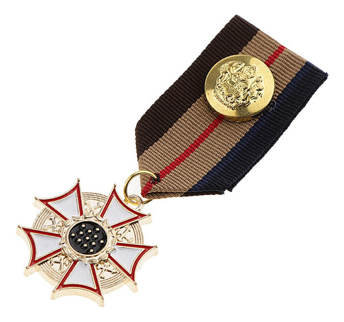 2 Peças De Tecido Medalha Pingente Emblema Homens Mulheres