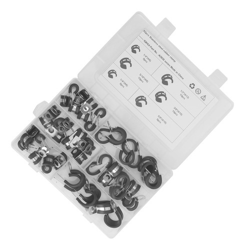 Kit Surtido De Abrazaderas Para Tubos De Acero Inoxidable Ti