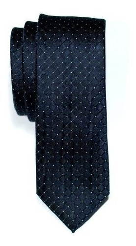 Retreez Check Textured Woven Microfiber Skinny Tie Necktie