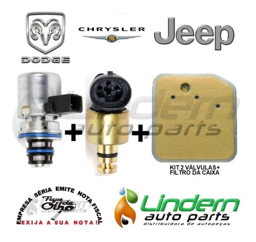 Kit Solenoide Pressão Sensor Governador Cherokee Ram Dakota