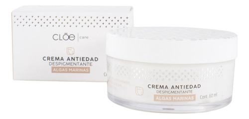 Crema Despigmentante Cloe Extractos De Algas 60ml