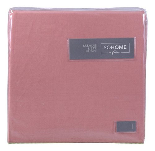 Sabana King 180 Hilos Lisa Sohome-fabrics Color Rosa