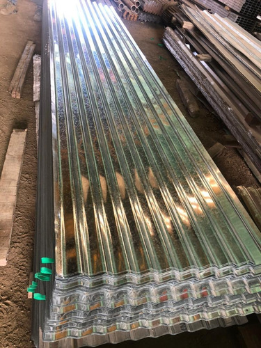 Imagen 1 de 1 de Lamina De Zinc De 3.60x0.80 C-0.20mm Ondulado
