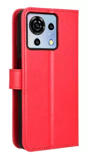 Funda Para Zte Blade V50 Vita Voltear Cuero Tarjeta Ranura