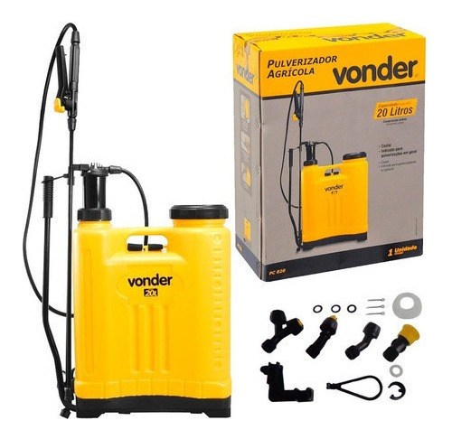 Pulverizador Tipo Costal Agrícola 20l Pc 020 - Vonder