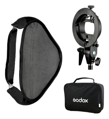 Godox Difusor Softbox Plegable Octagono Para Unidad Flash In