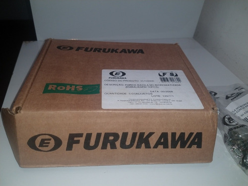 Kit 50 Peças Porca Gaiola M5 Para Fixação Racks Furukawa