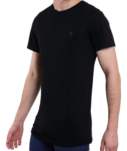 Remera Hombre Básica De Algodón Pima V1 Suave Y Durable