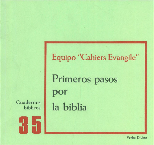 Primeros Pasos Por La Biblia